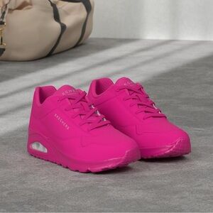 Skechers Pink Athletic Shoes